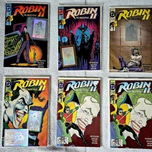 ROBIN II THE JOKER'S WILD cover set #1 (Lot of 6pcs (1991) DC Comics)Mint bagged